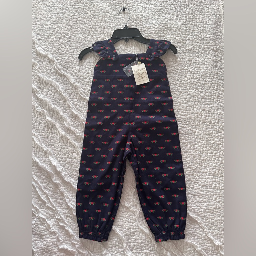 Beaufort bonnet violets vintage overall a kind heart 18 months BNWT - Picture 2 of 4